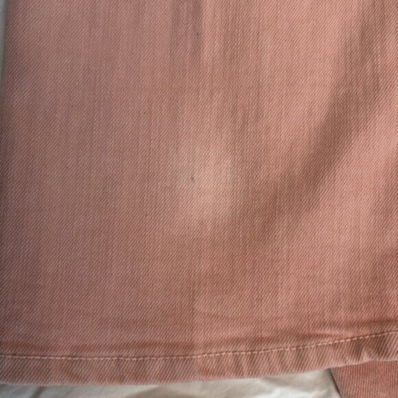 MOTHER The Insider Hover High Rise Straight Jeans– Peach Parfait  Size 26  NWT✨ - Picture 12 of 12
